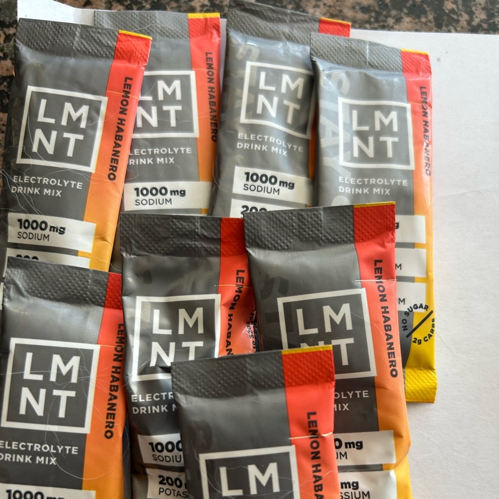 46 Packs of LMNT electrolyte salt